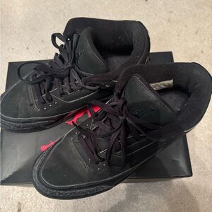 2007 Black Cat Jordan 3 sold as is